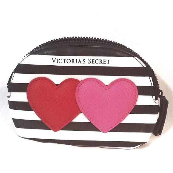 Victoria's Secret Heart Zipper Coin Purse - Picture 1 of 5